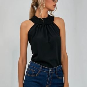 SHEIN - black halter top